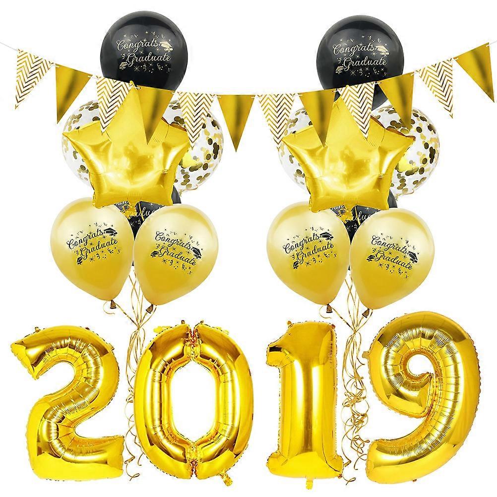 Graduation Decorations 10Pcs Latex Balloons For University Celebrations 12 Inch Assorted Colors Elegant Style