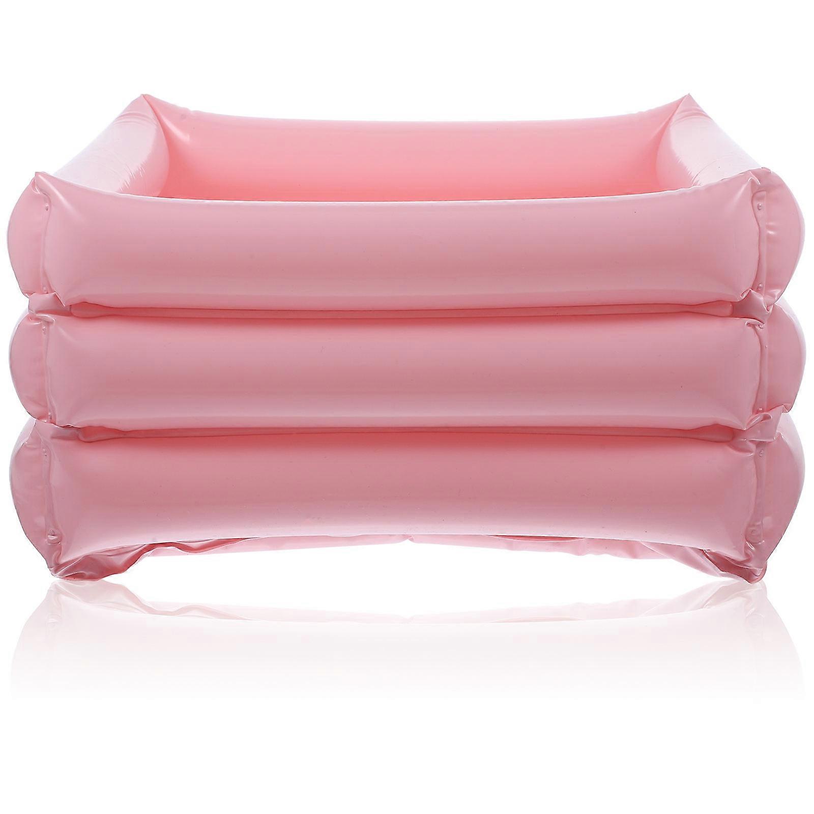 It looks like you're referring to a product description for an **inflatable footbath** — possibly for listing, categorization, or customer purposes.