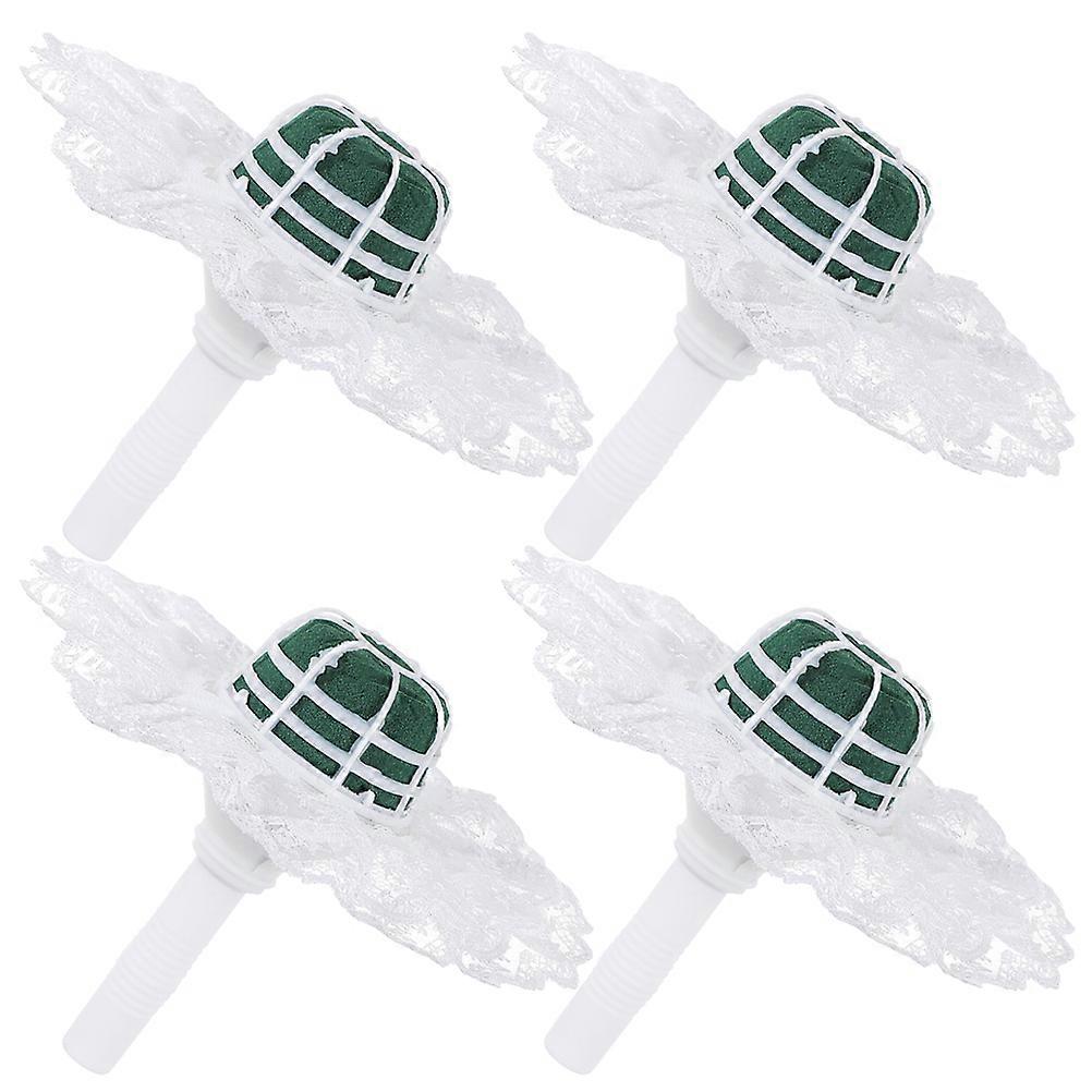 Artificial Flowers Bouquet Holder 4 Sets Ideal For Women At Weddings Parties And Dance Balls With Easy To Use Features