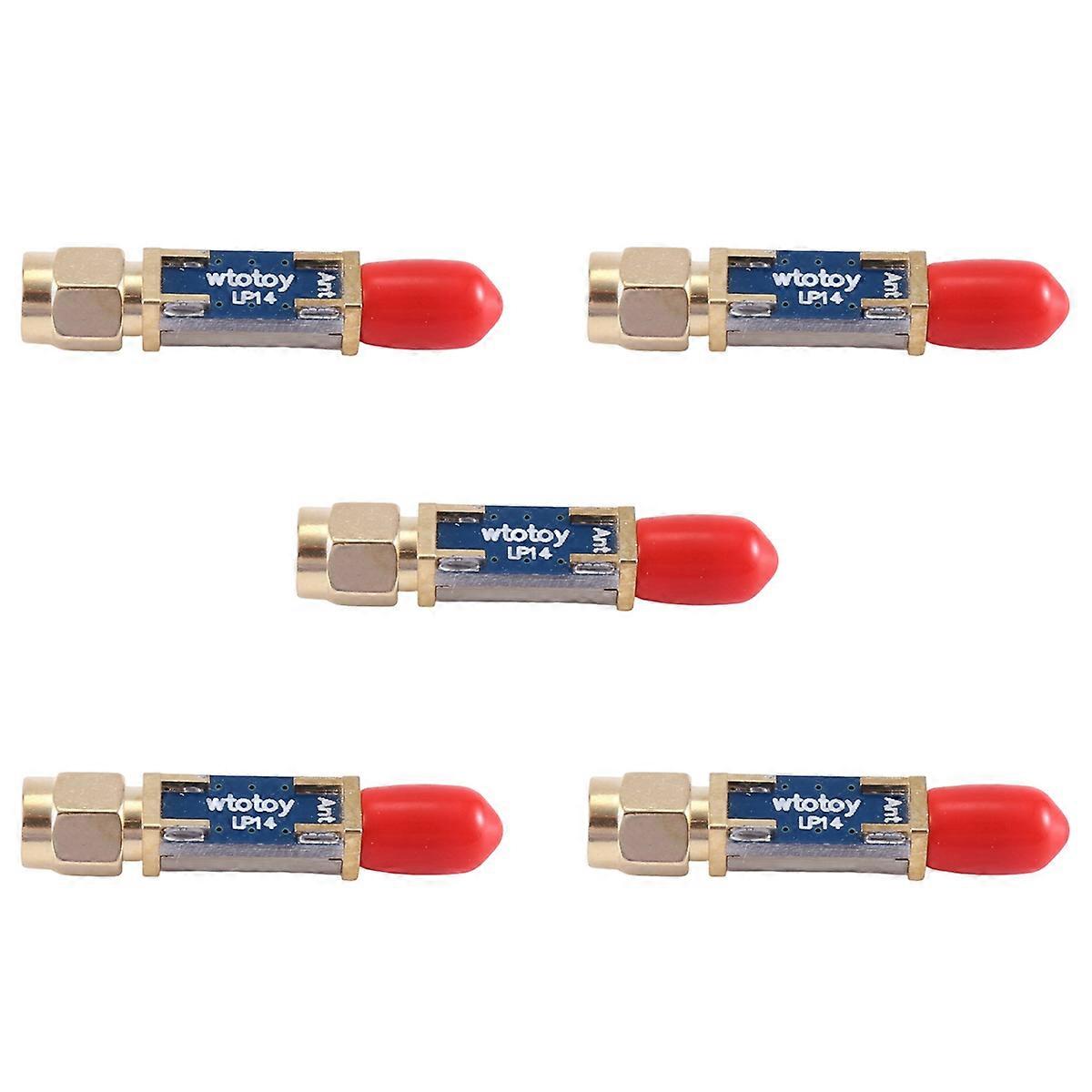 5X 12Lpf 1.2Ghz Rc Wireless Transmitter Low Pass Filter for Rc Airplanes Helicopters Multirotor Quad