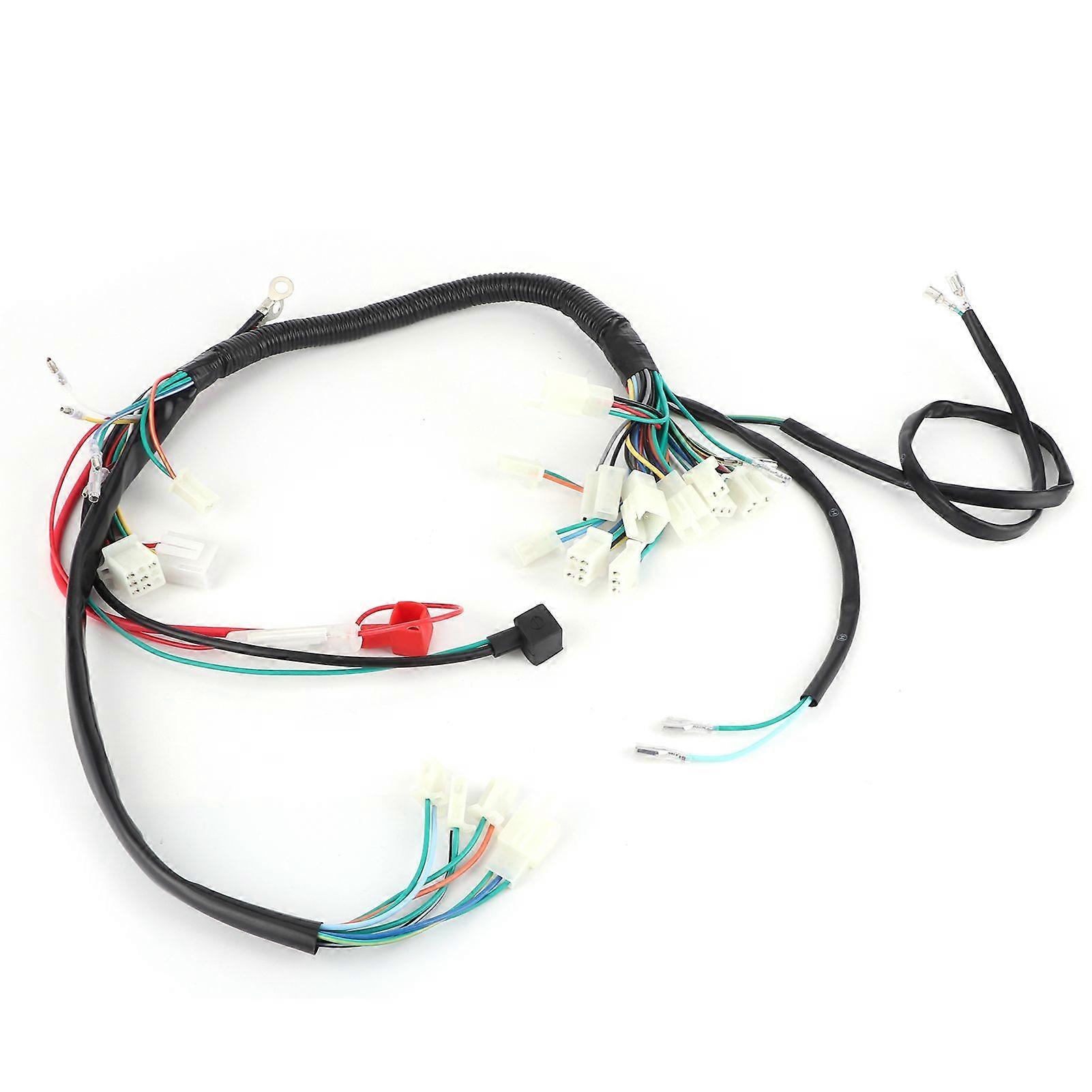 Engine start wire loom for PIT quad 50cc 125cc EU plug