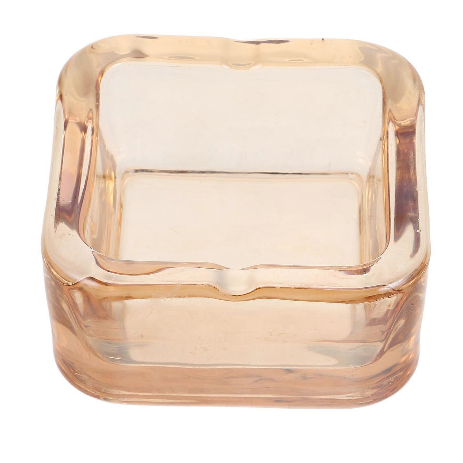 Stylish Ash Tray Glass, Suitable for Multiple Spaces, Easy to Clean Maintain