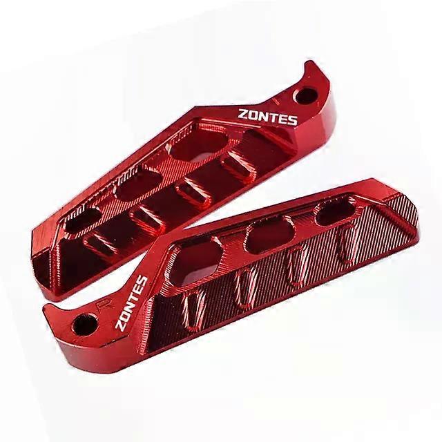 Fit For Zontes G1 125 ZT125 G1 ZT125U ZT 125 U ZT 310X ZT310R 2023 Motorcycle Accessories CNC Rear Passenger Footrest Foot Rest Pegs