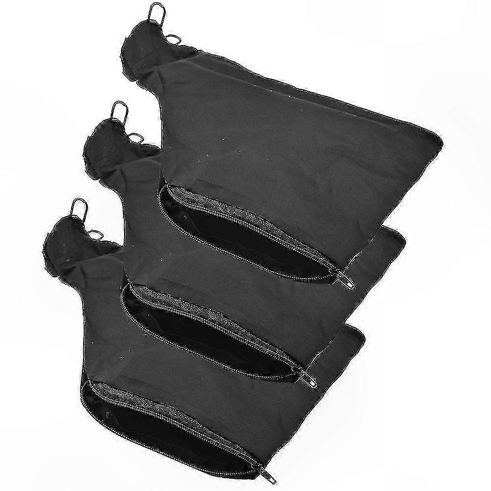 Dust Collection Bag with Zipper and Wire Stand, Compatible with 255 Model Miter Saws, 3-Pack, Black