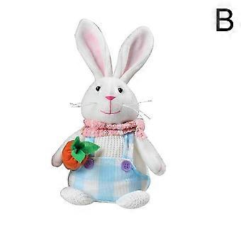 Encantador Coelhinho da Páscoa LED - Decoração de Mesa de Fazenda de Primavera