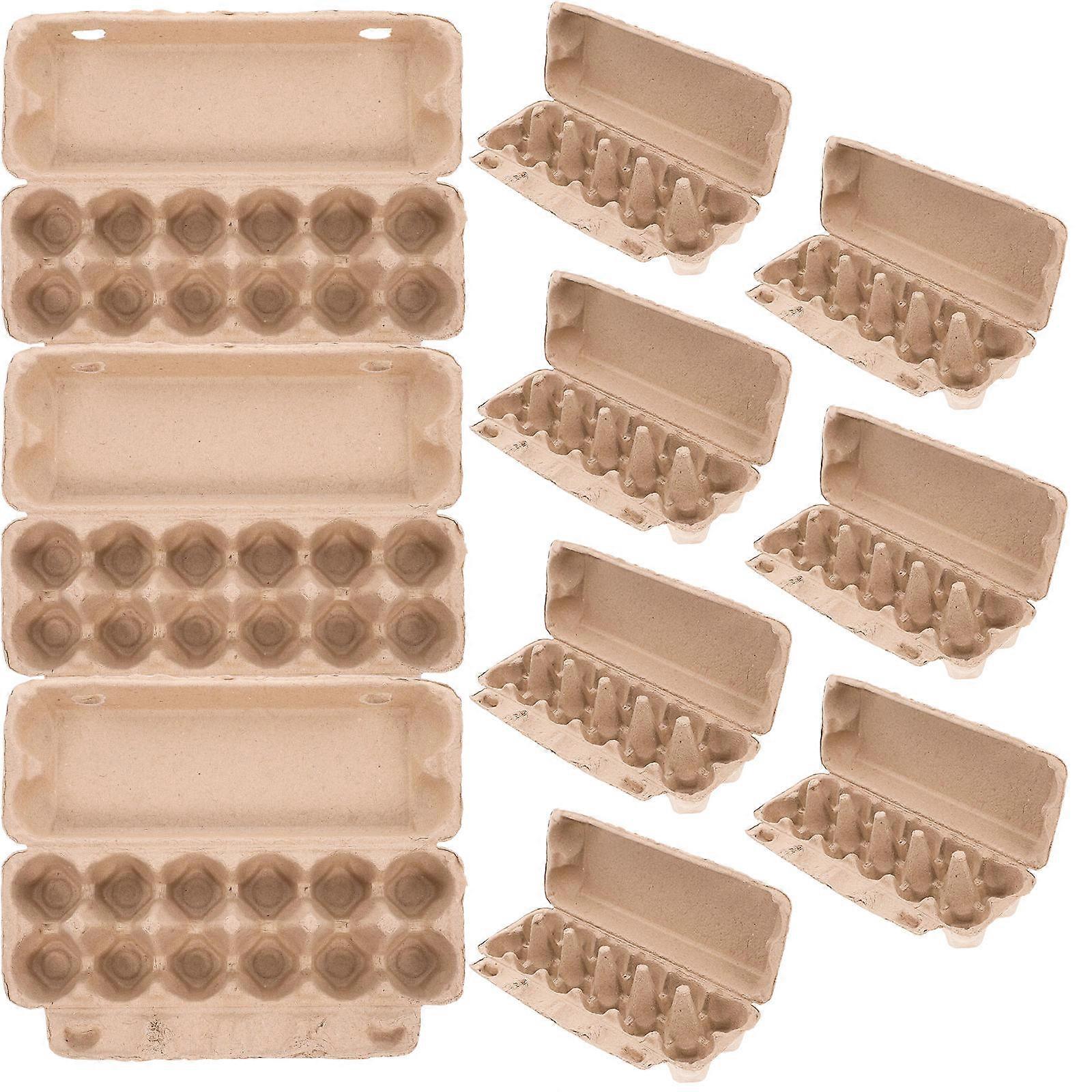Egg Organizers 10Pcs Rectangular Practical Design for Refrigerator Organization Household Users