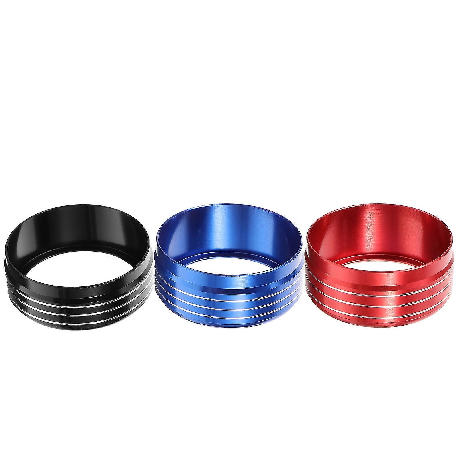 Car Interior Knob Decoration Made of Metal for Elegant and Durable 3 Pieces