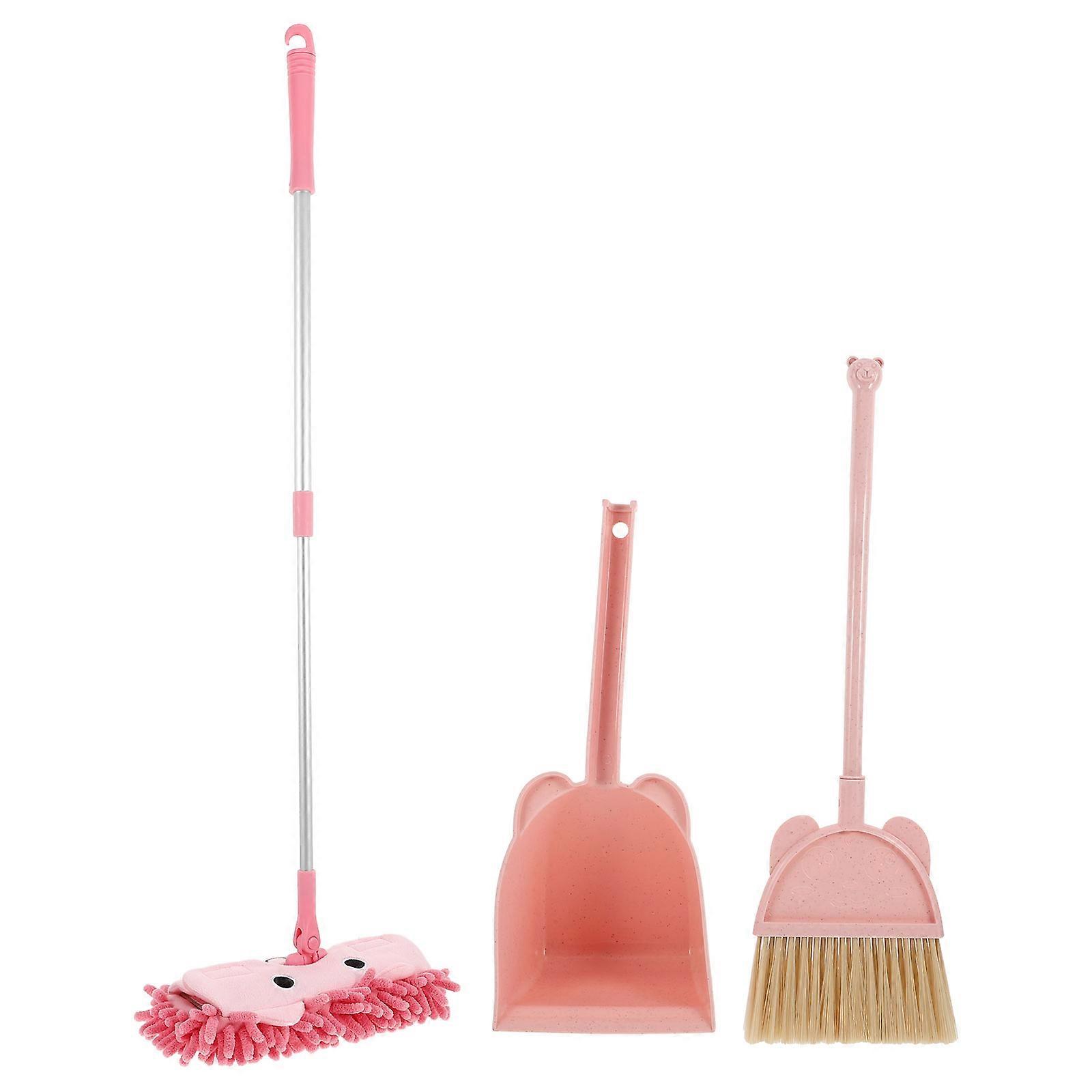 Toddler Mop And Broom Set For Boys And Girls Ideal For Home Use Mini Size Teaching Cleaning Habits 1 Set