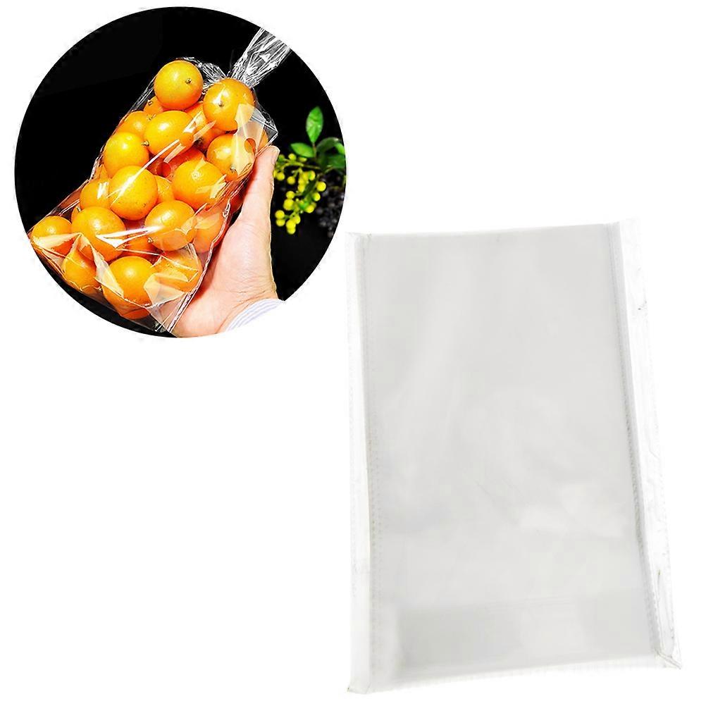 50Pcs Transparent Candy Packaging Bags Flat