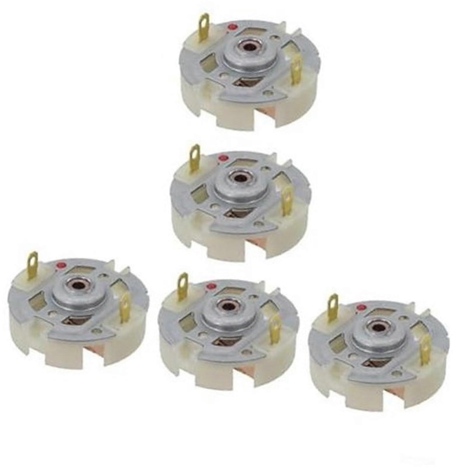 RS550 Motor Brushes Replacement Kit - 5-Piece Set for Automotive Alternator - Durable Brush Holder Compatible with RS550