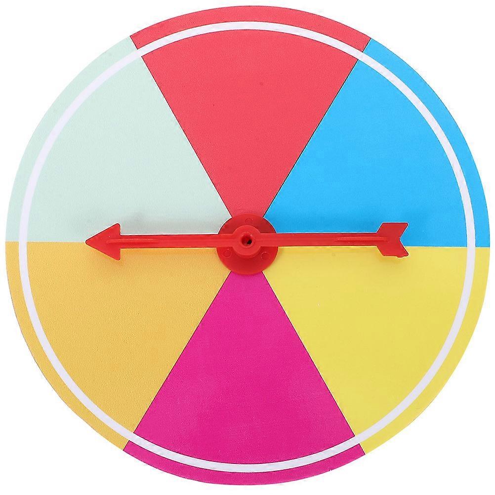 Rotatable Prize Wheel For Game Nights Carnivals And Annual Meetings In Multi Color Plastic 1Set