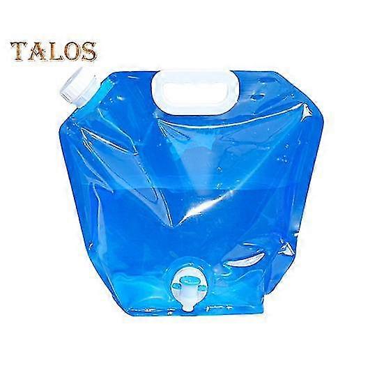 5L/10L Folding Water Bag Environmental friendly Reusable Portable Stylish Easy Pouring Folding Water Tank Hiking Supplies