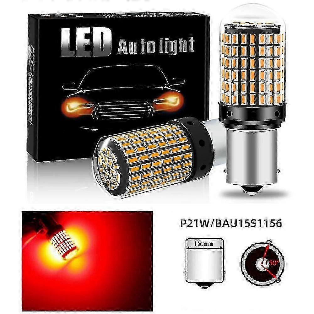 Lampadine LED per auto 1156 P21W 144 SMD CanBus nessun errore