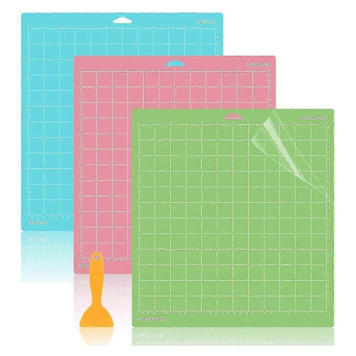 3 Pack Cutting Mats,Reusable Adhesive Cutting Mat Accessories
