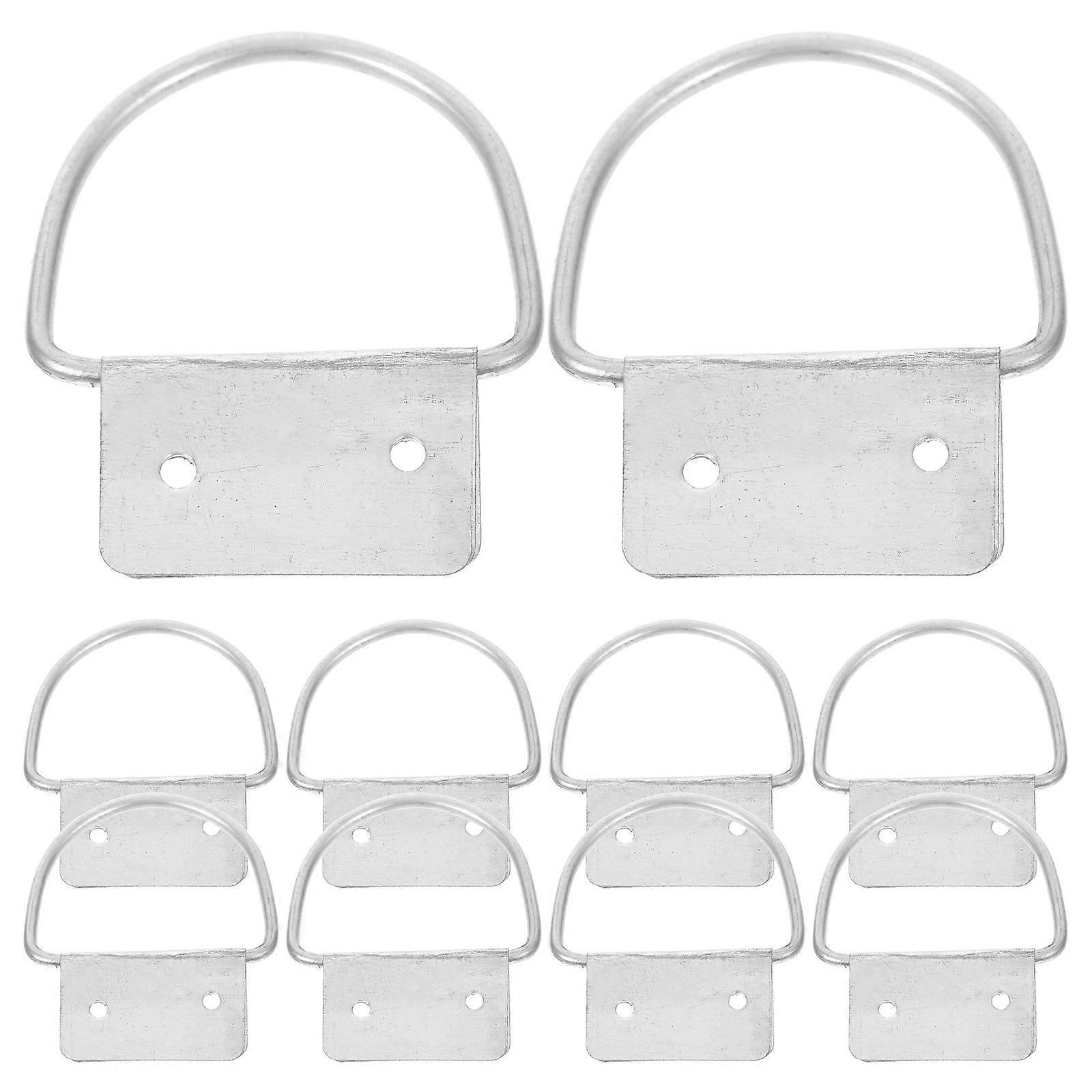 10pcs Trash Can Handle Ring Replacement Garbage Can Pull Handle Multi-functional Handle