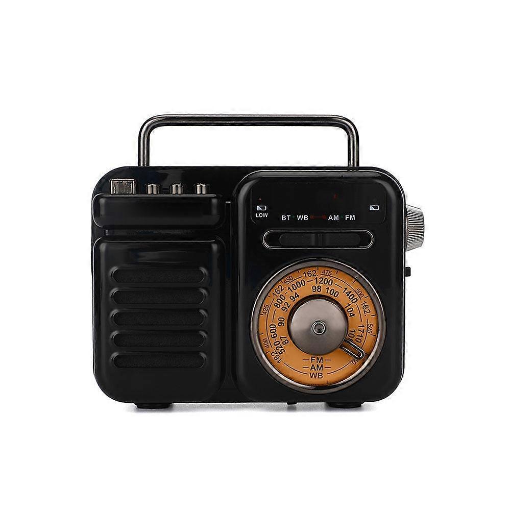 Retrowave 7-in-1 Radio, 2025 New Portable Am Fm Radio Bluetooth