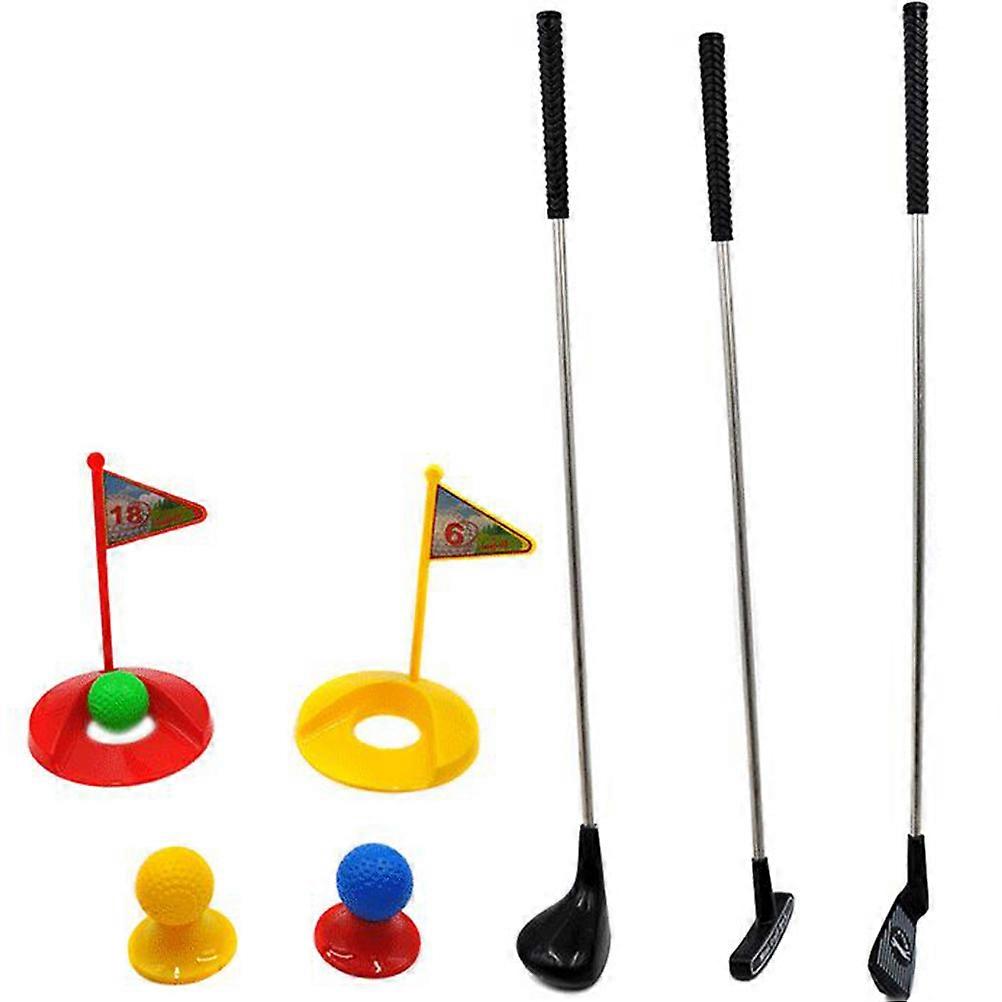 Play Set for Kids Golf Playing Set Outdoor Sports Educational Assorted Color for 1 Set