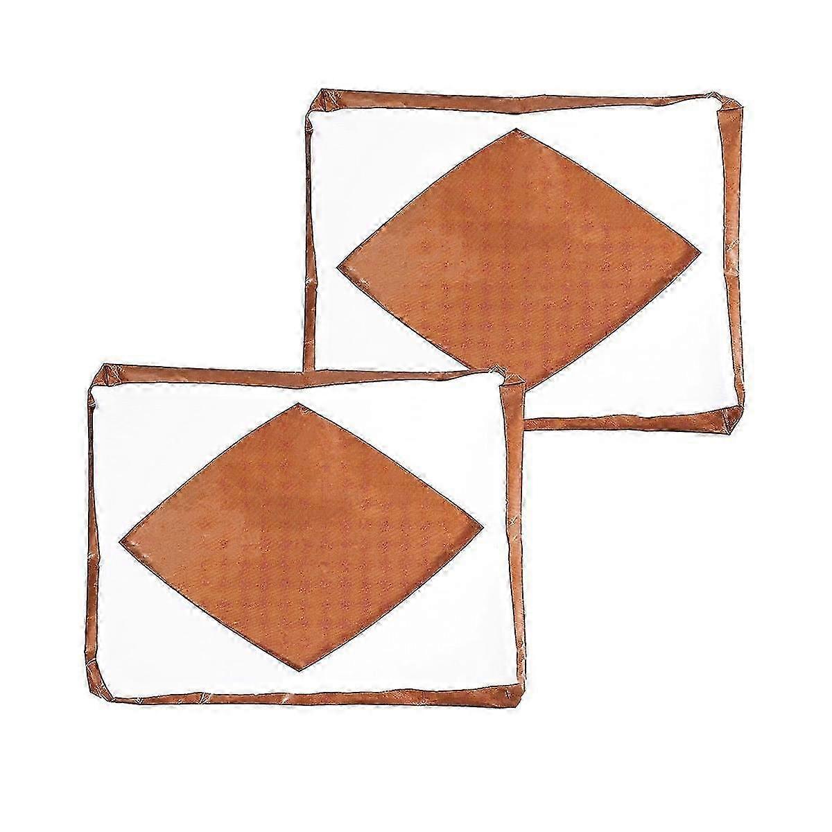 2Pcs Wrap Cover for Heat Press, 16 x 20 Inch Wrap Cover Heat Resistant Reusable Heat Press Wrap Cover