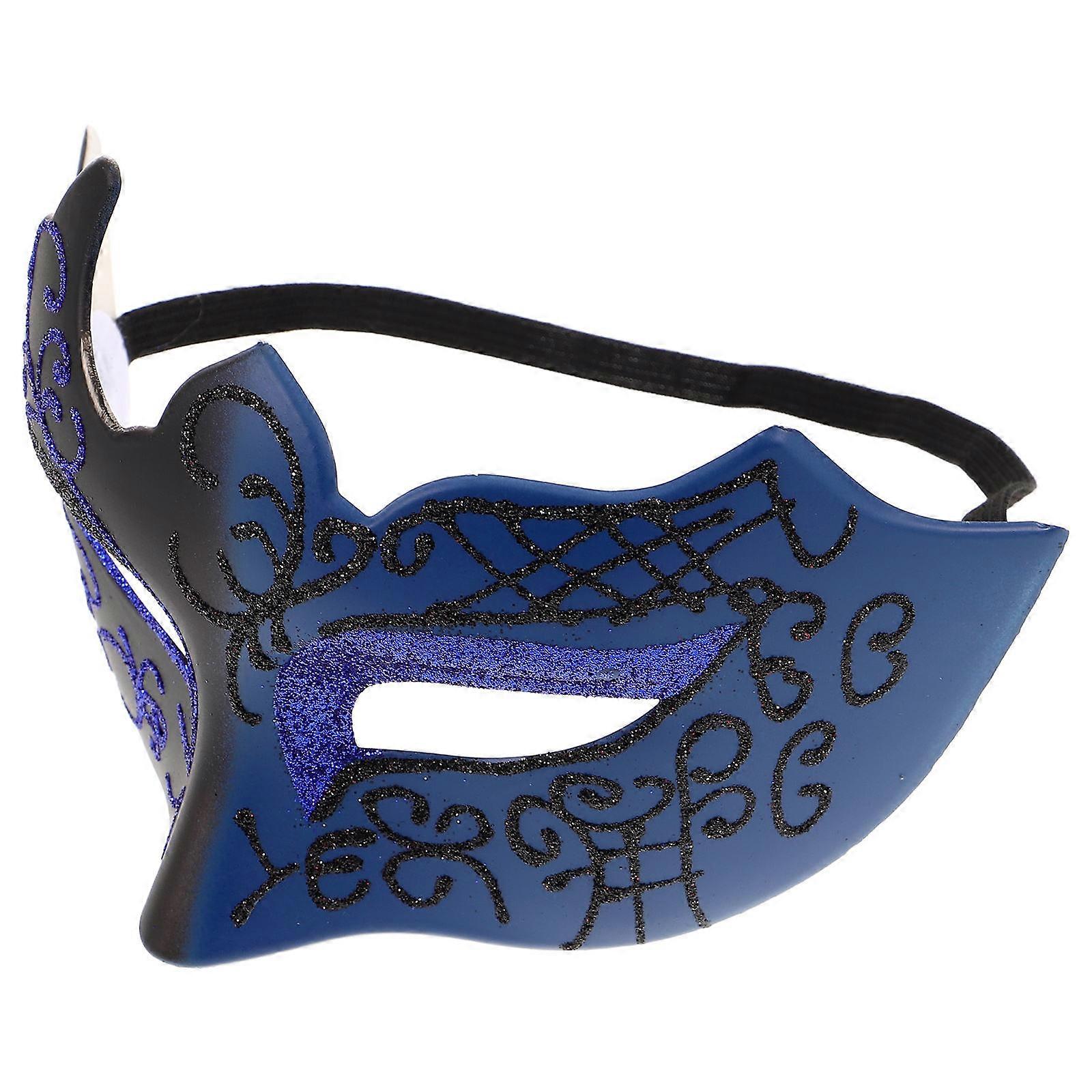 Venetian Mask Half Face Masquerade Mask for Cosplay Use 1 Piece