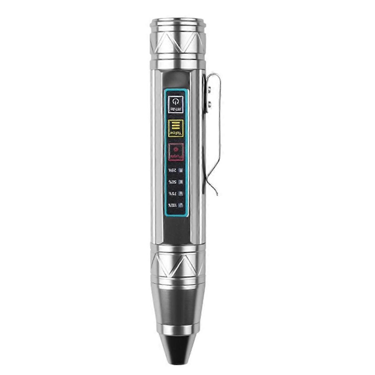 1366 Pen UV Flashlight Stepless Dimming Light Money Detector Lamp Torch Lantern Mineral Cat Fluores