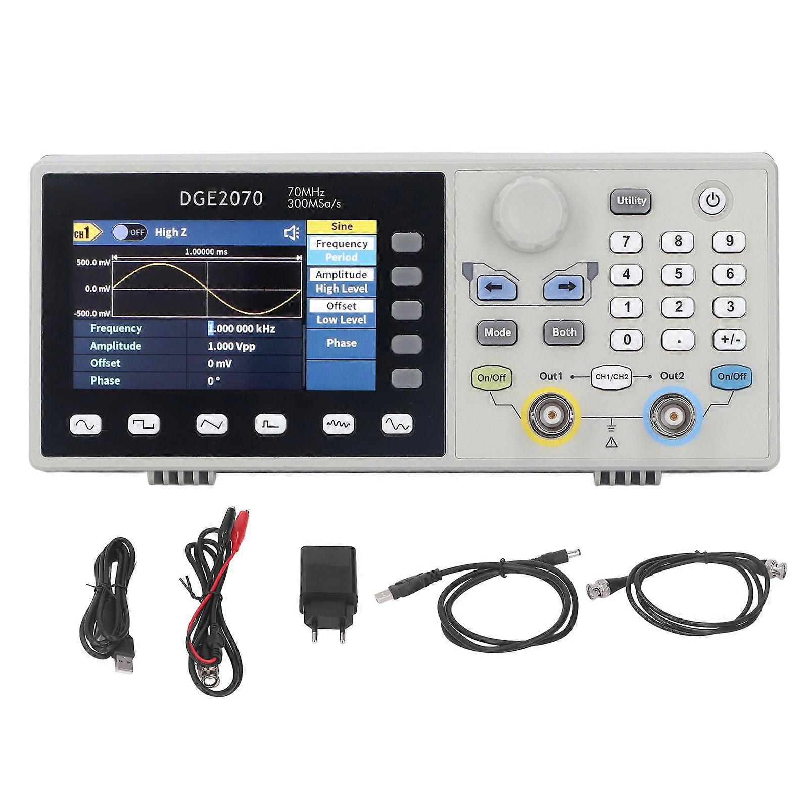 Arbitrary Waveform Generator 2 Channel 14 Bits Accurate Function Generator for Communication