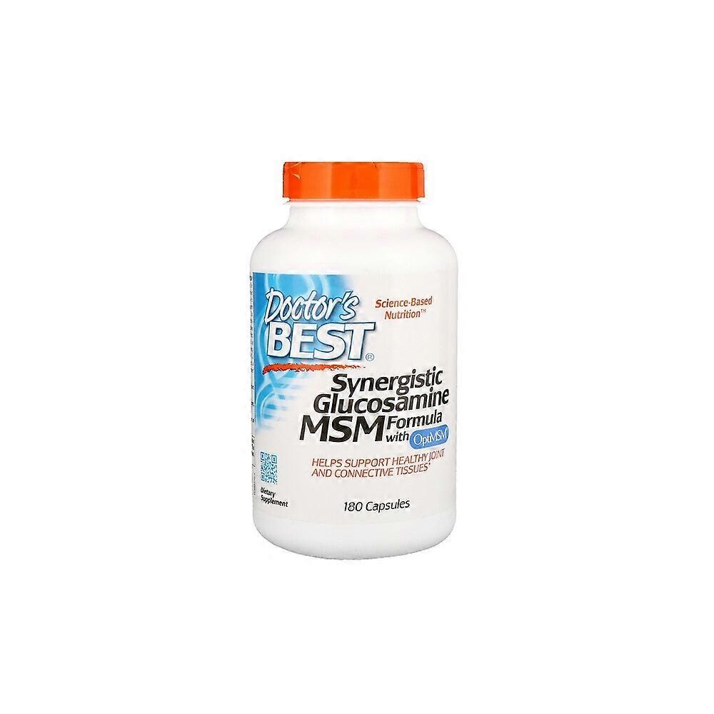 Doctor's Best Synergistic Glucosamine Msm Formula With Optimsm 180 Caps BI5770