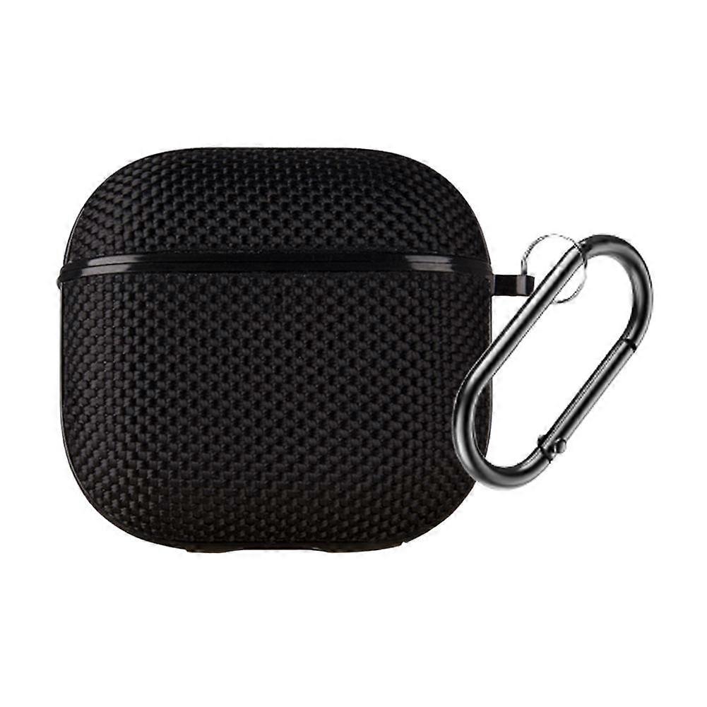 Lightweight Durable PC+Nylon Earphone Cover for AirPods 4 with Multiple Colors & Metal Buckle Design