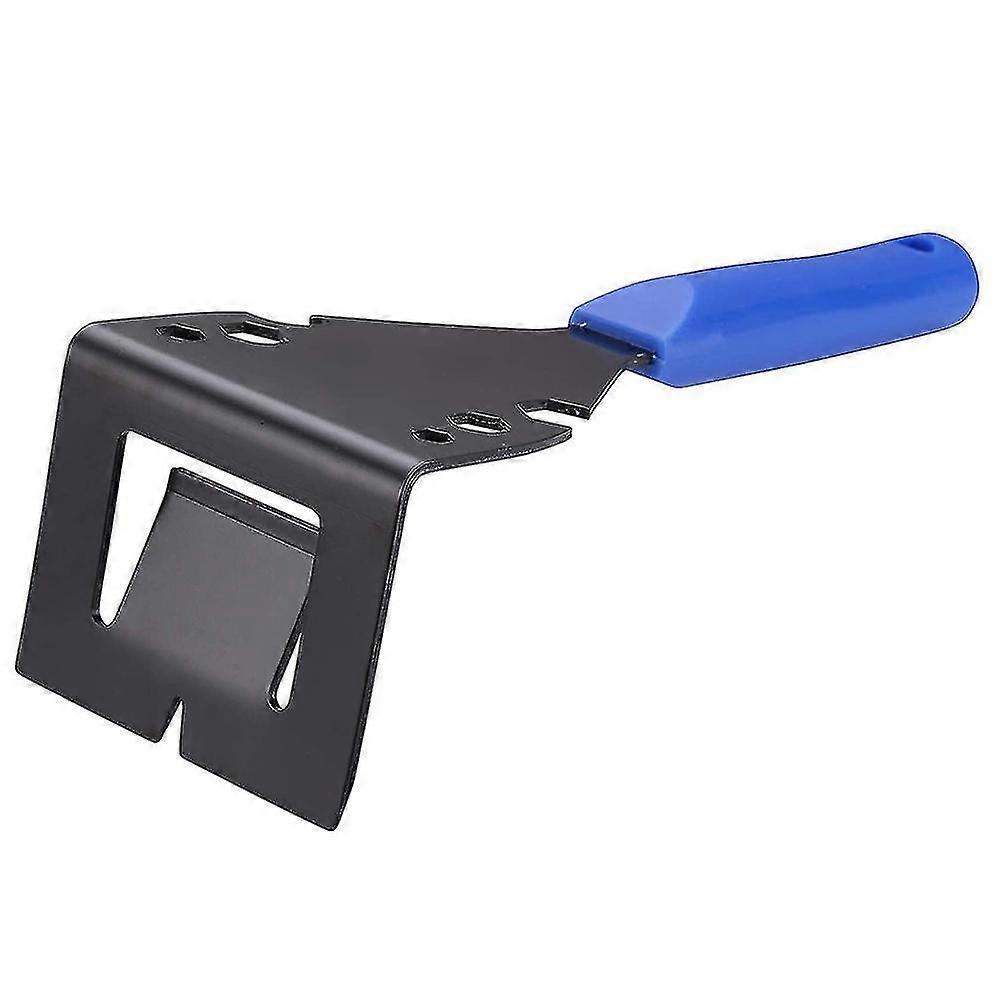 Decorative strip remover, made of 65 manganese steel, with silicone handle for non-destructive disassembly
