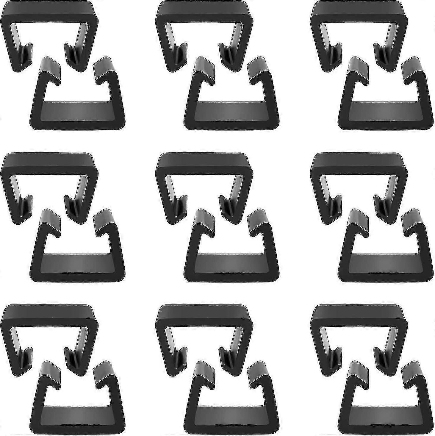 Sujetadores de sofá de plástico para muebles de mimbre de exterior