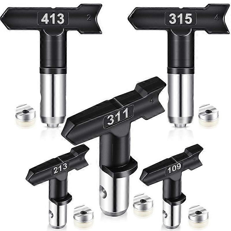 5 Pieces Spray Tips Reversible Spray Tip Airless Spray Nozzles for Airless Spraying Machine (109, 2