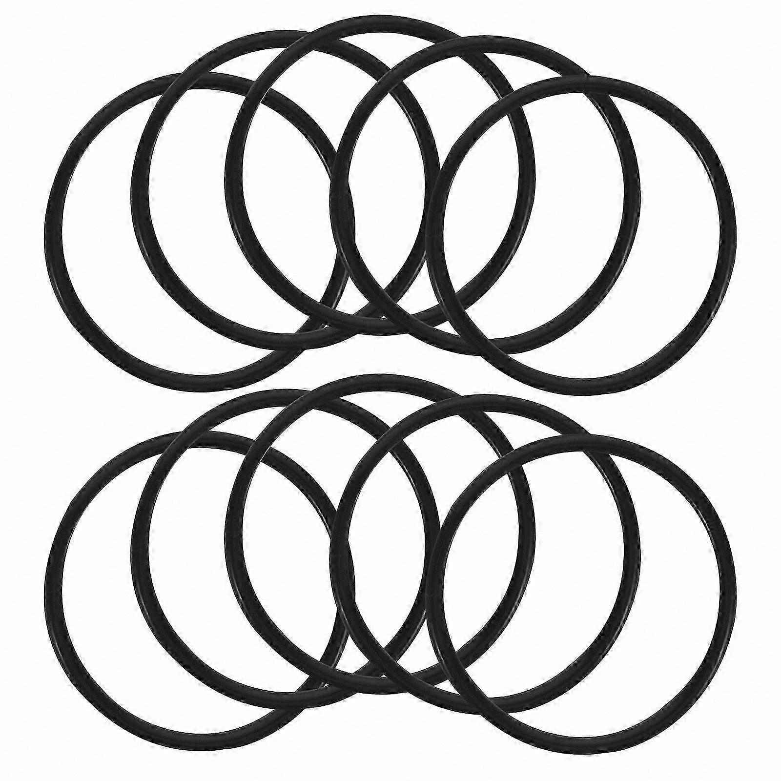 Rubber Shock Mount for Condenser Mics, Anti-Vibration Design, Perfect for Live Streaming, 10 Pieces Minimalist Style