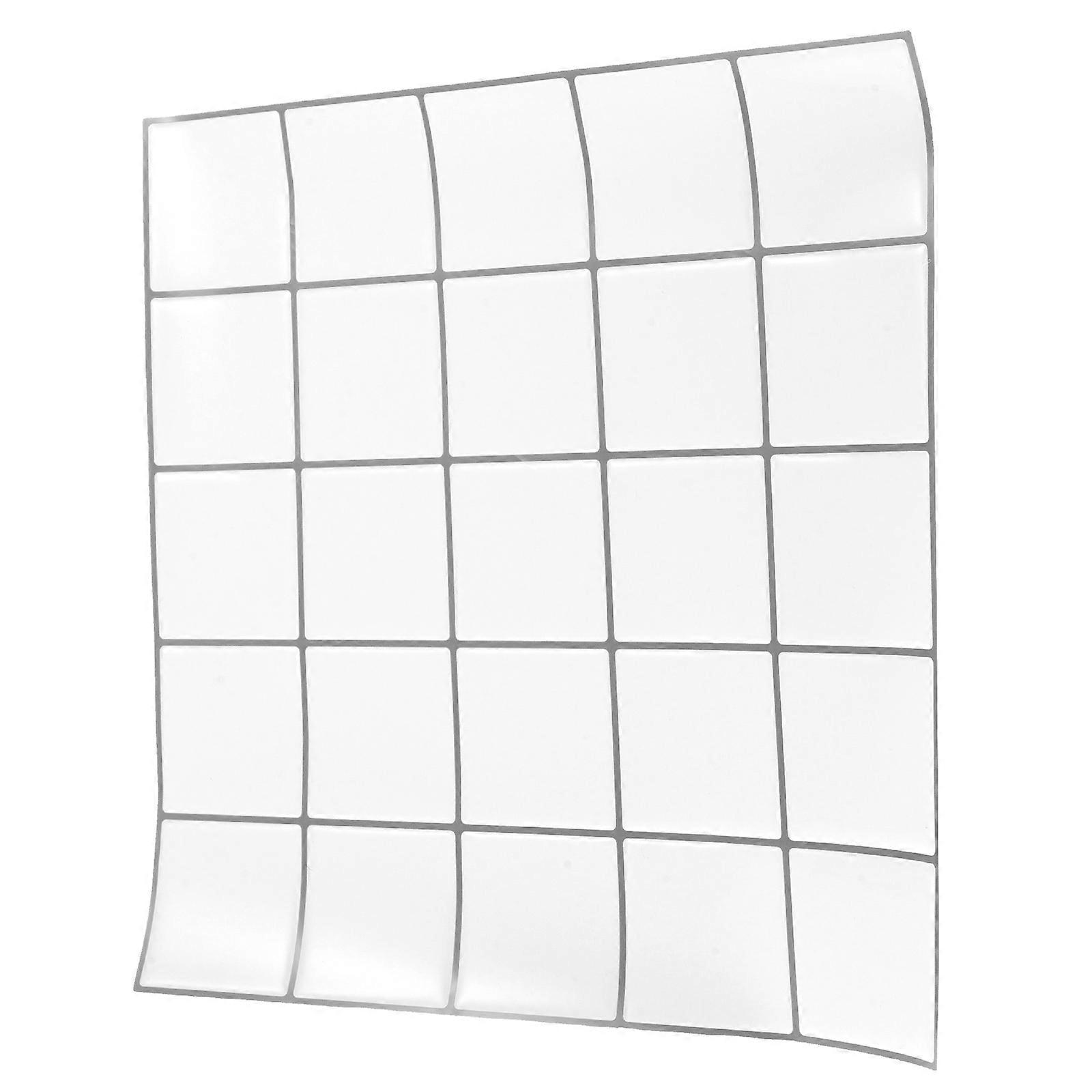 Adhesive Tile Backsplash Peel And Stick Wall Tiles Waterproof Durable 3d Design For Kitchens Bathrooms Self Adhesive Pu Glue Multi 1Pack