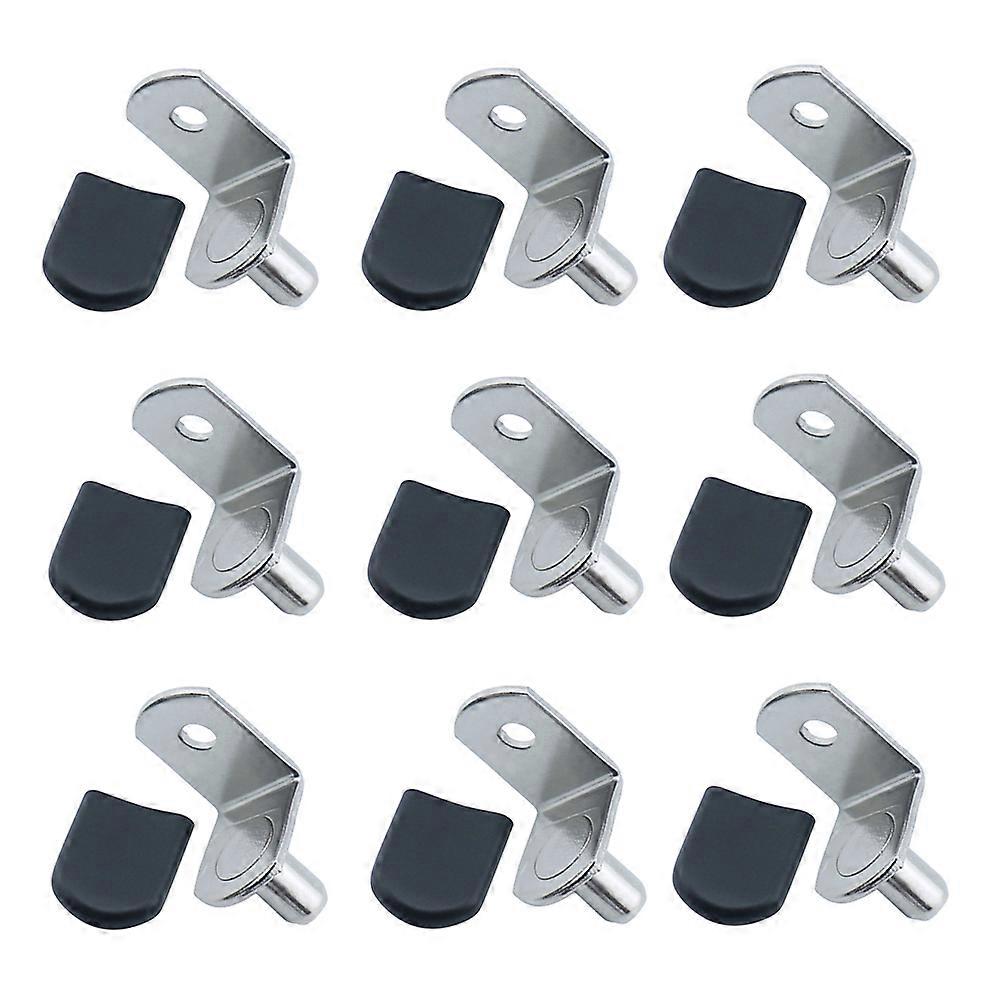 Steel Shelf Support Right Angle Holder for Home Use 50Pcs Silver