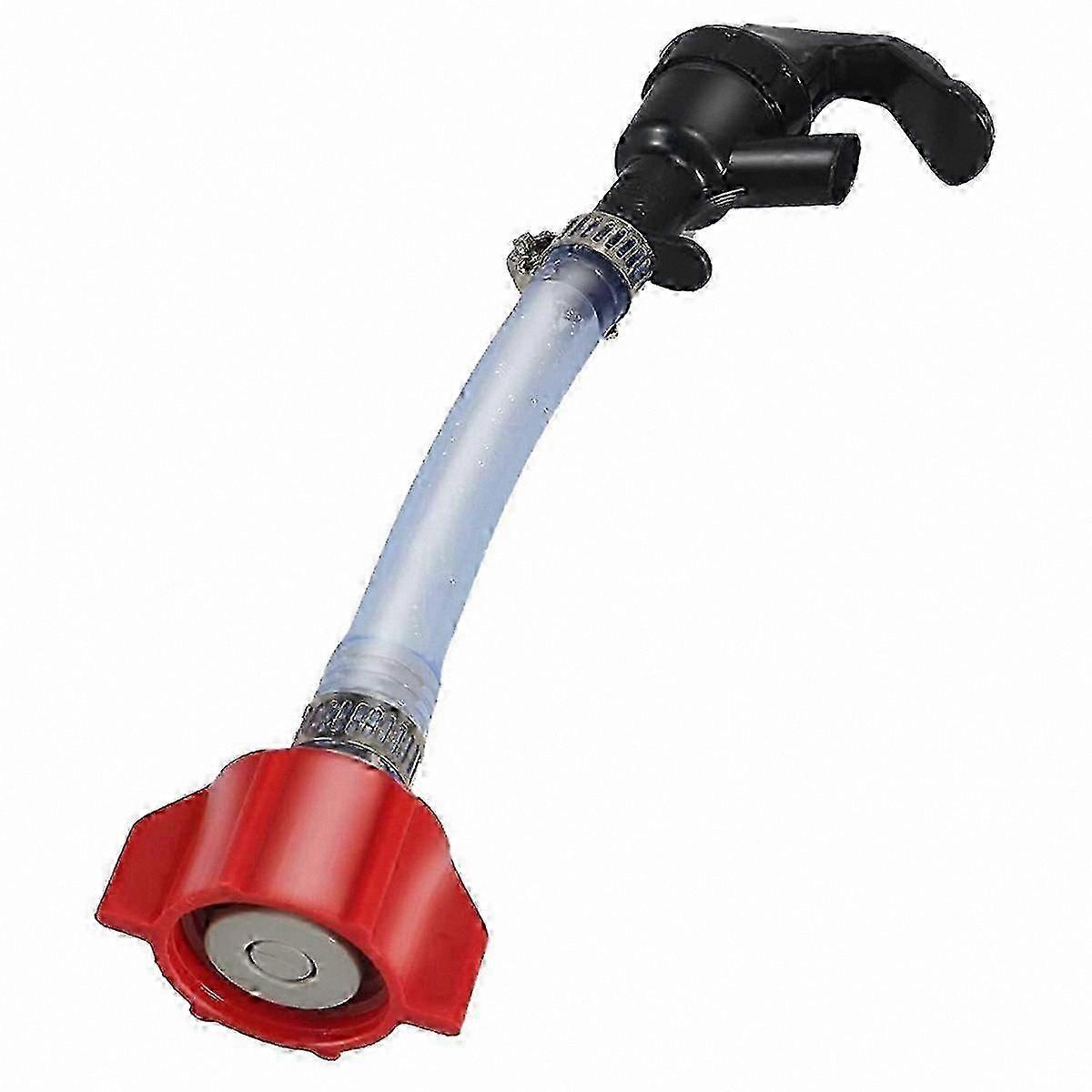 Valve Tap for Bag in Box Syrup Dispenser with Hose Kit in Red
