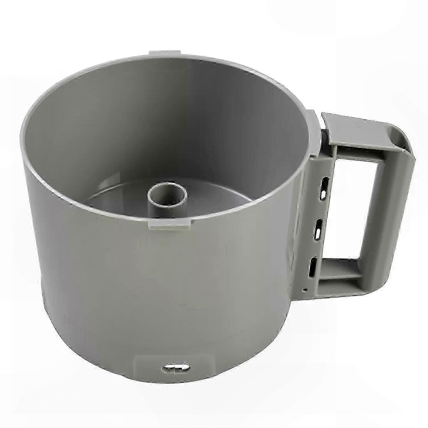 3L Gray Food Processor Bowl Compatible with Robot Coupe R2 Models Quadrant Style