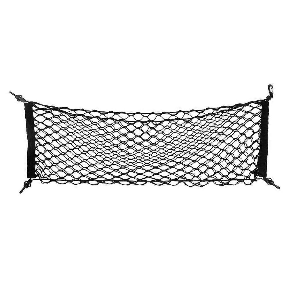 Two Layer Car Auto Rear Trunk Universal Storage Mesh Organizer Luggage Net Accessory with Hook