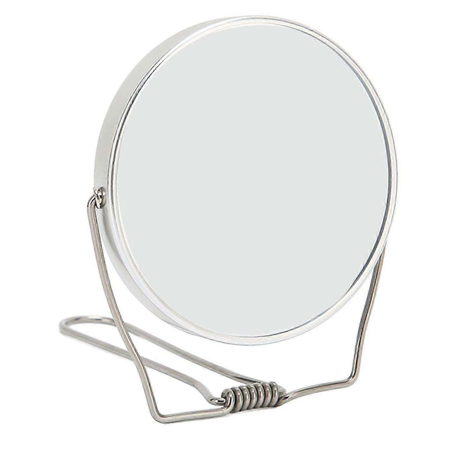 2025 Latest Model 2 Sided Vanity Mirror 360 Degree Rotation Aluminum Frame Sil...