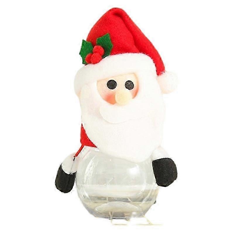 クリスマスキャンディージャー、収納ボトル、サンタバッグ10セット