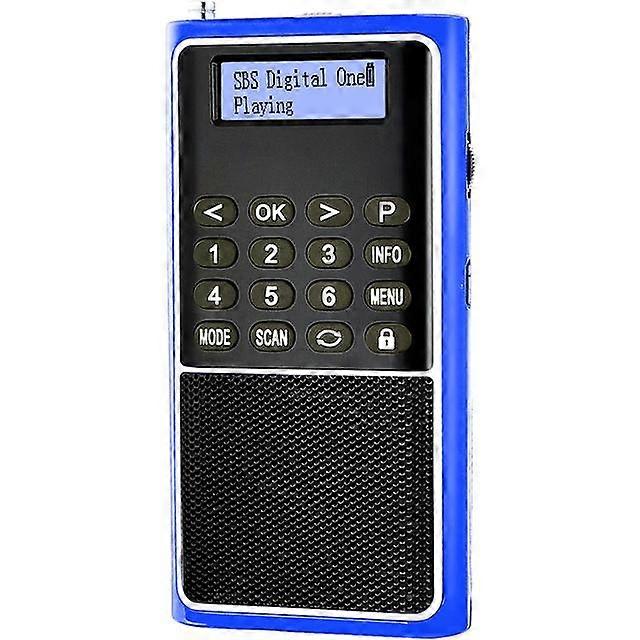Mini Portable FM Receiver Loudspeaker Support TF Card U Disk Automatic Channel Search Loop Play