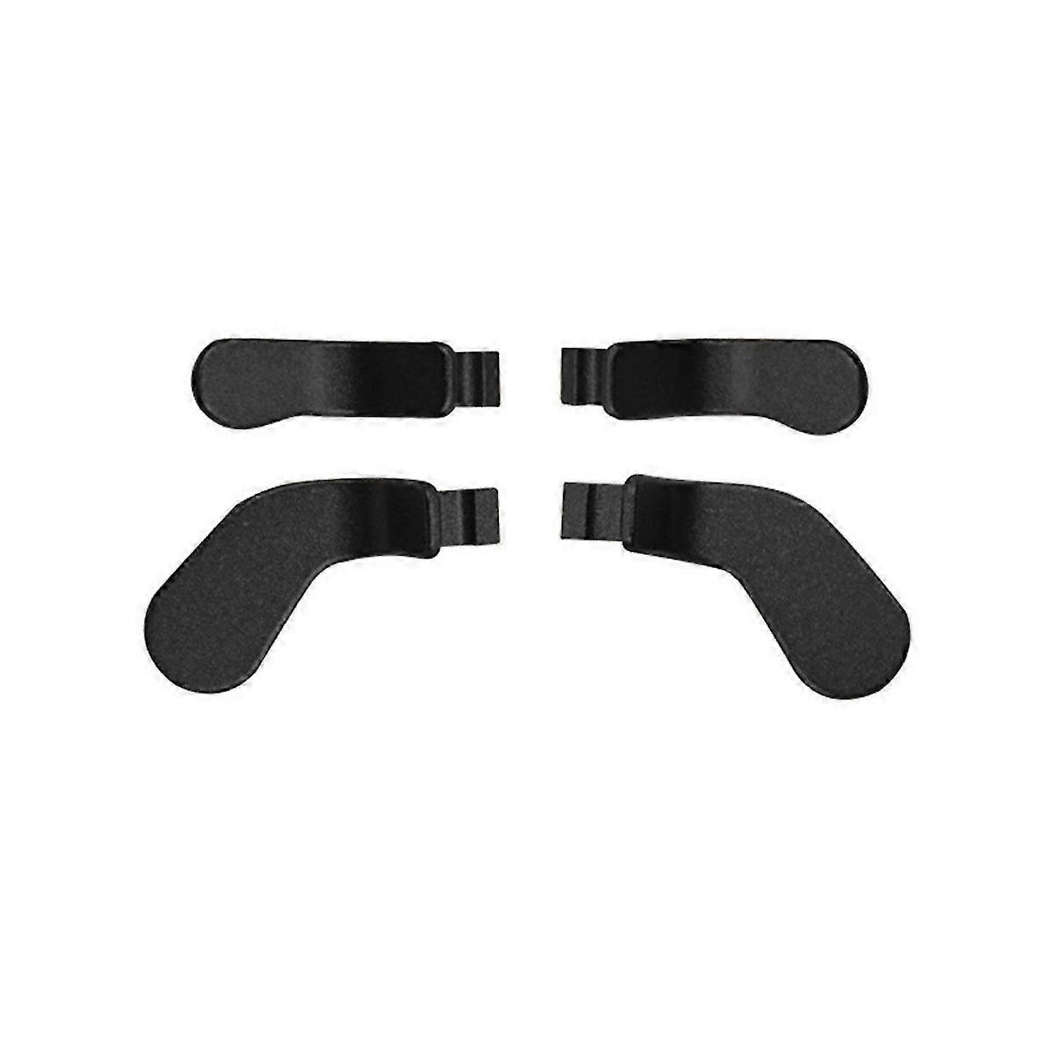 Metal Electroplating Paddles 4 in 1 Wireless Controller Paddle Kit for One Elite Series 1/2 Controller Black