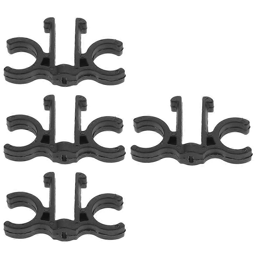 Trekking Pole Accessories 8-Shaped Hiking Pole Connector for Trekking Poles Black Pvc with Strong Compatibility 4Pcs