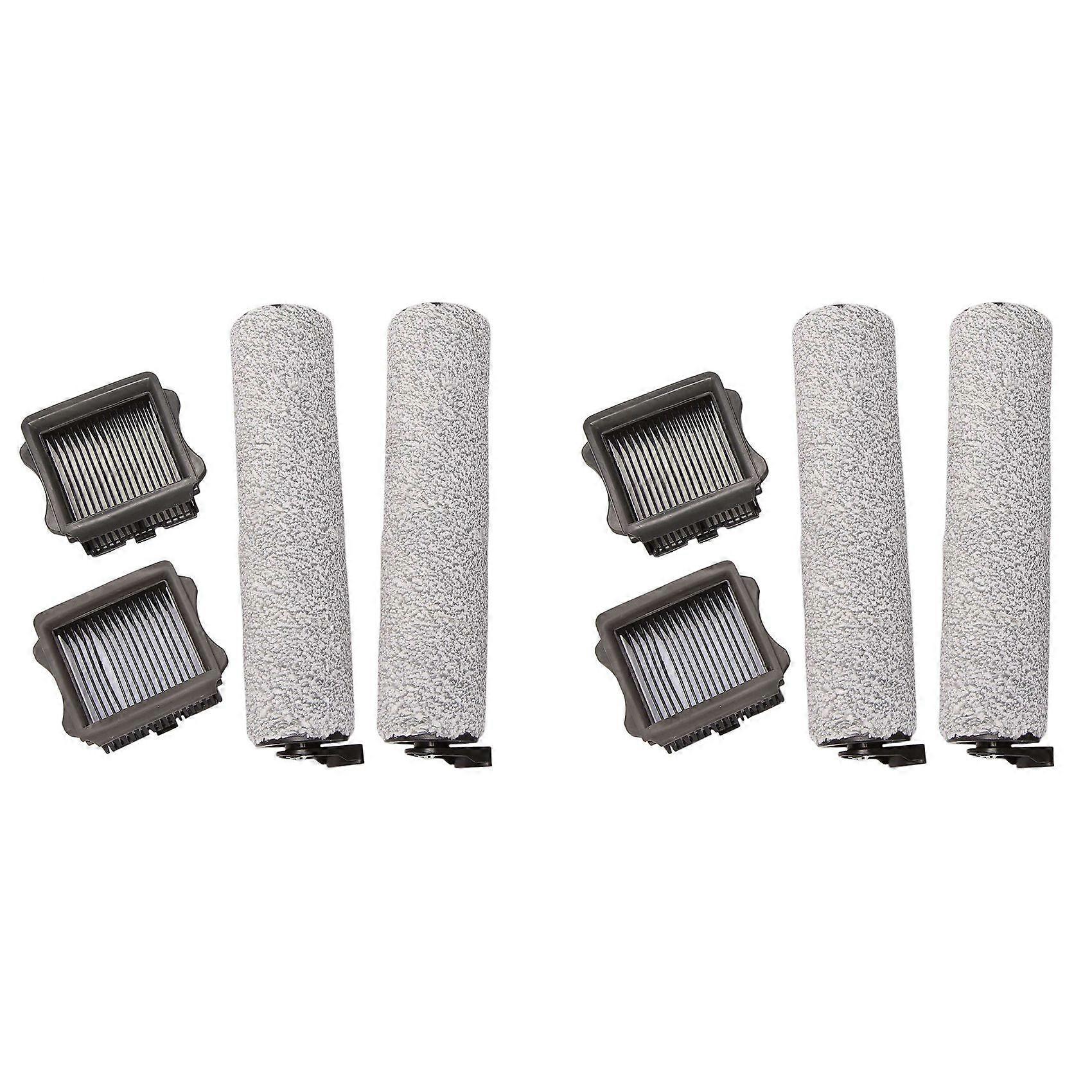 4X Filters Roller Brushes Vacuum Cleaner Parts for Floor ONE S3 and IFloor 3 Roller Brushes Accessor