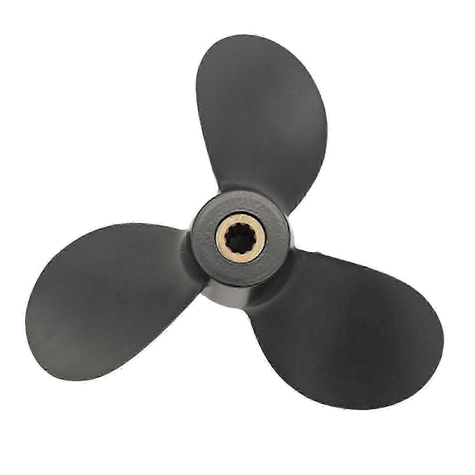 Replacement Suzuki 4-6HP Boat Propeller 7.5x7 58111-98651-019 with Propeller Hardware