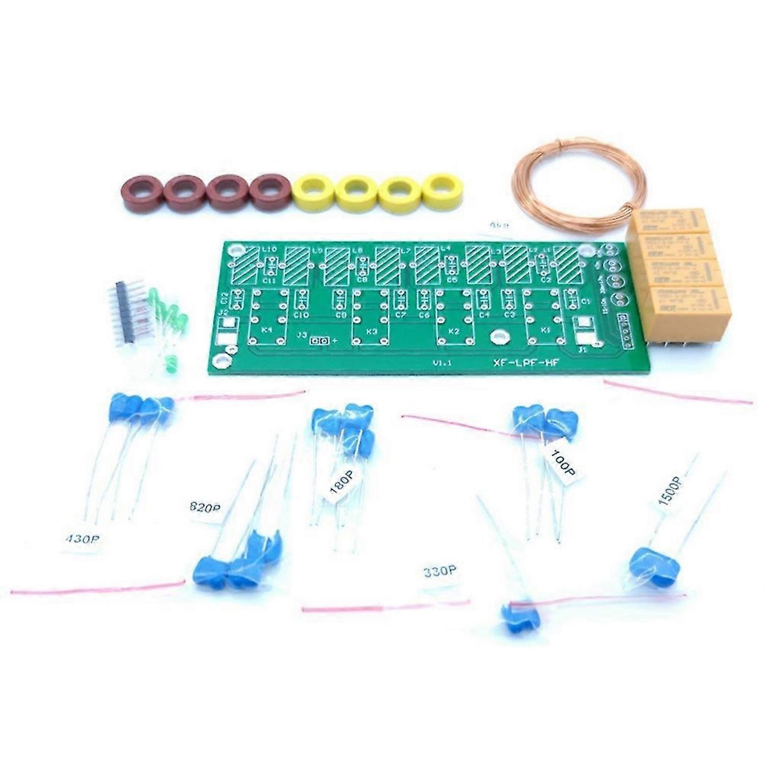 XF-LPF-HF Filter 12V 100W HF Low Pass LPF Unit 3.5Mhz-30Mhz