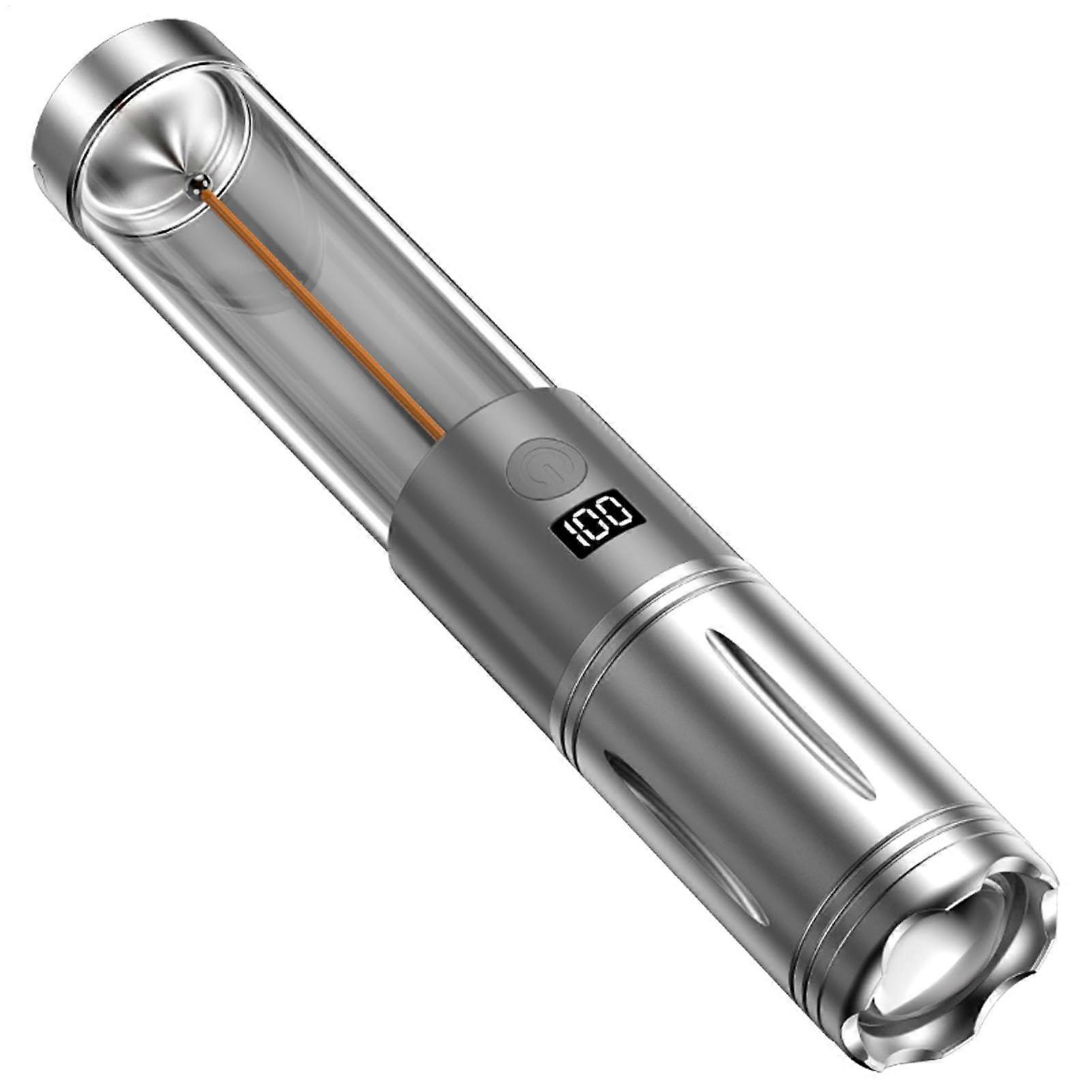 Camping Lights Rechargeable LED Torch 3 Levels Adjustable Waterproof Portable USB Flashlight For Camping