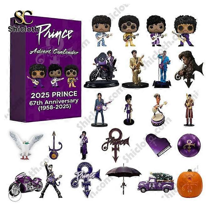Prince 67th Week Advent Holiday Blind Box Christmas Tree Decoration Acrylic Pendant