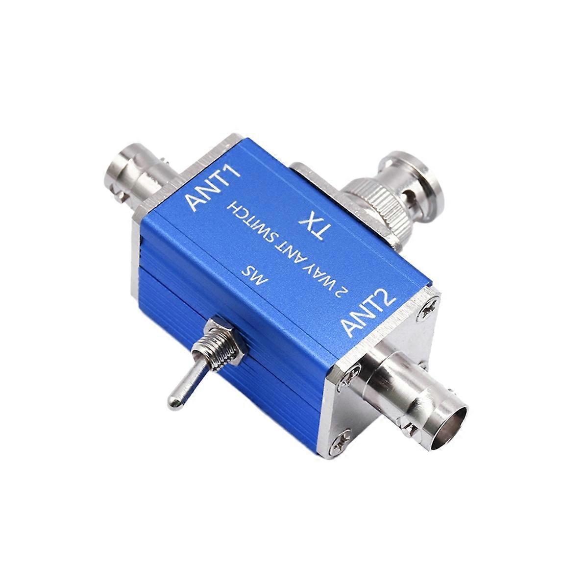 2 Way CB/HAM Antenna Coax Switch Coaxial Antenna Switch 100W 1-30MHz BNC Connector