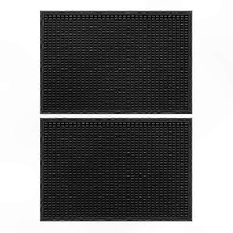 2-Pack Silicone Coaster Set Minimalist Design Non-Slip Insulated Mat for Wine Glasses