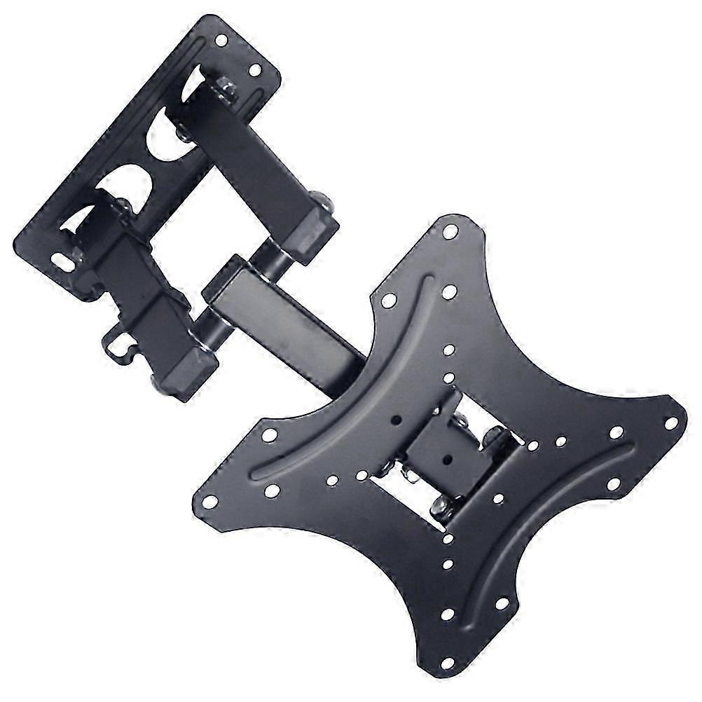 Black Wall Mount with Extendable and Swivel Function for 10-32 Inches Flat Panel TVs