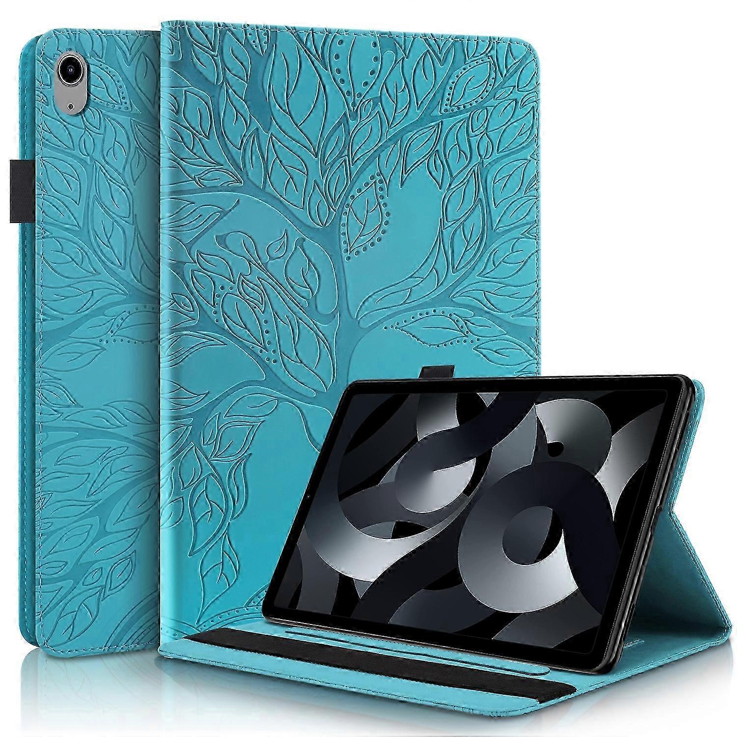 For iPad 2025 / 2022 Life Tree Series Horizontal Flip Leather Case with Holder 2025
